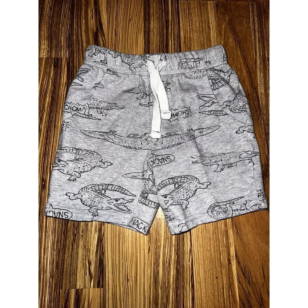 Carter's TCP Boys Cotton Shorts Sz 4 Lot Of 4‎